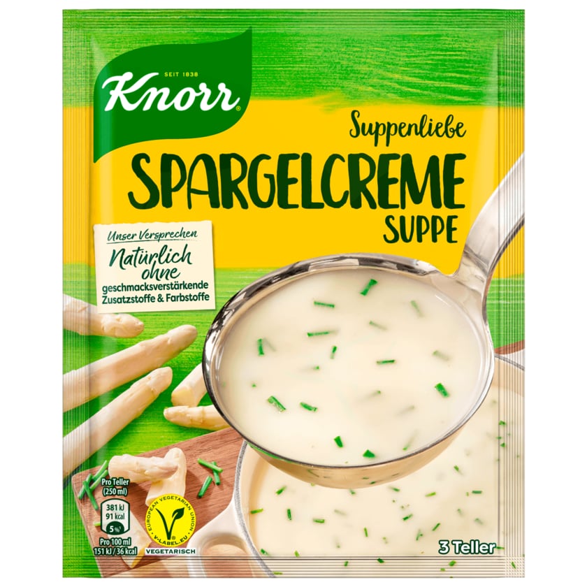 Knorr Suppenliebe Spargel Cremesuppe 750ml